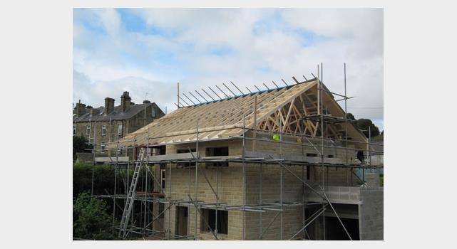 Denby Dale passivhaus, week 11